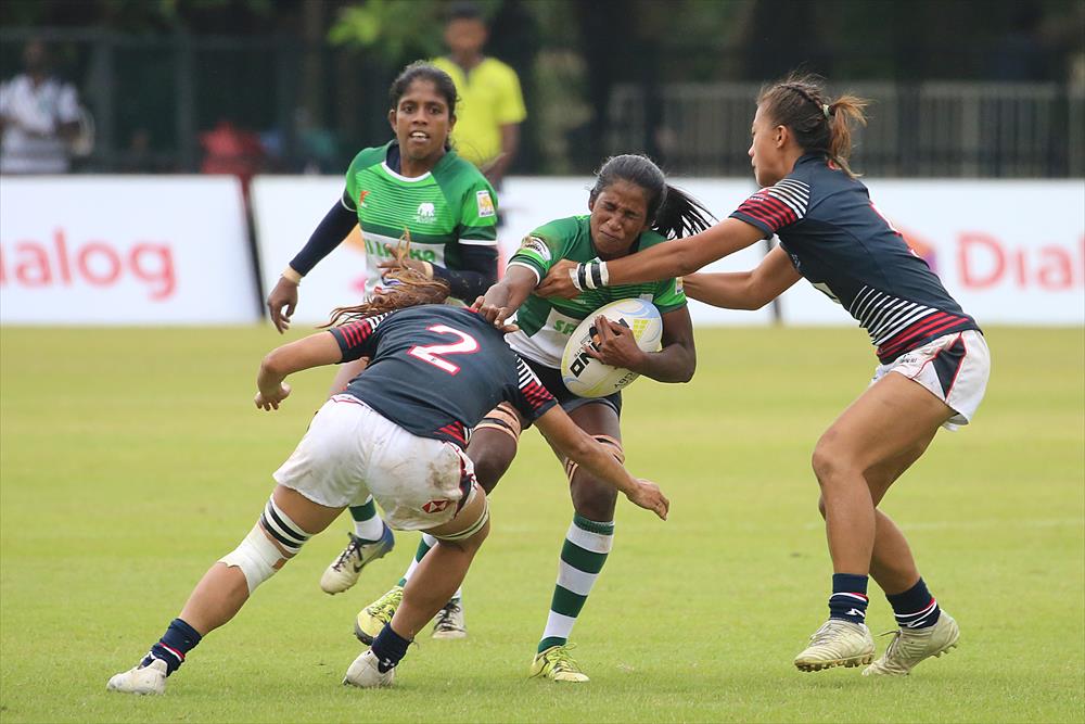 Sri Lanka Rugby official | #rugbyAsian Sevens Series Colombo leg 2018 - Women's match Sri Lanka vs Hong Kong